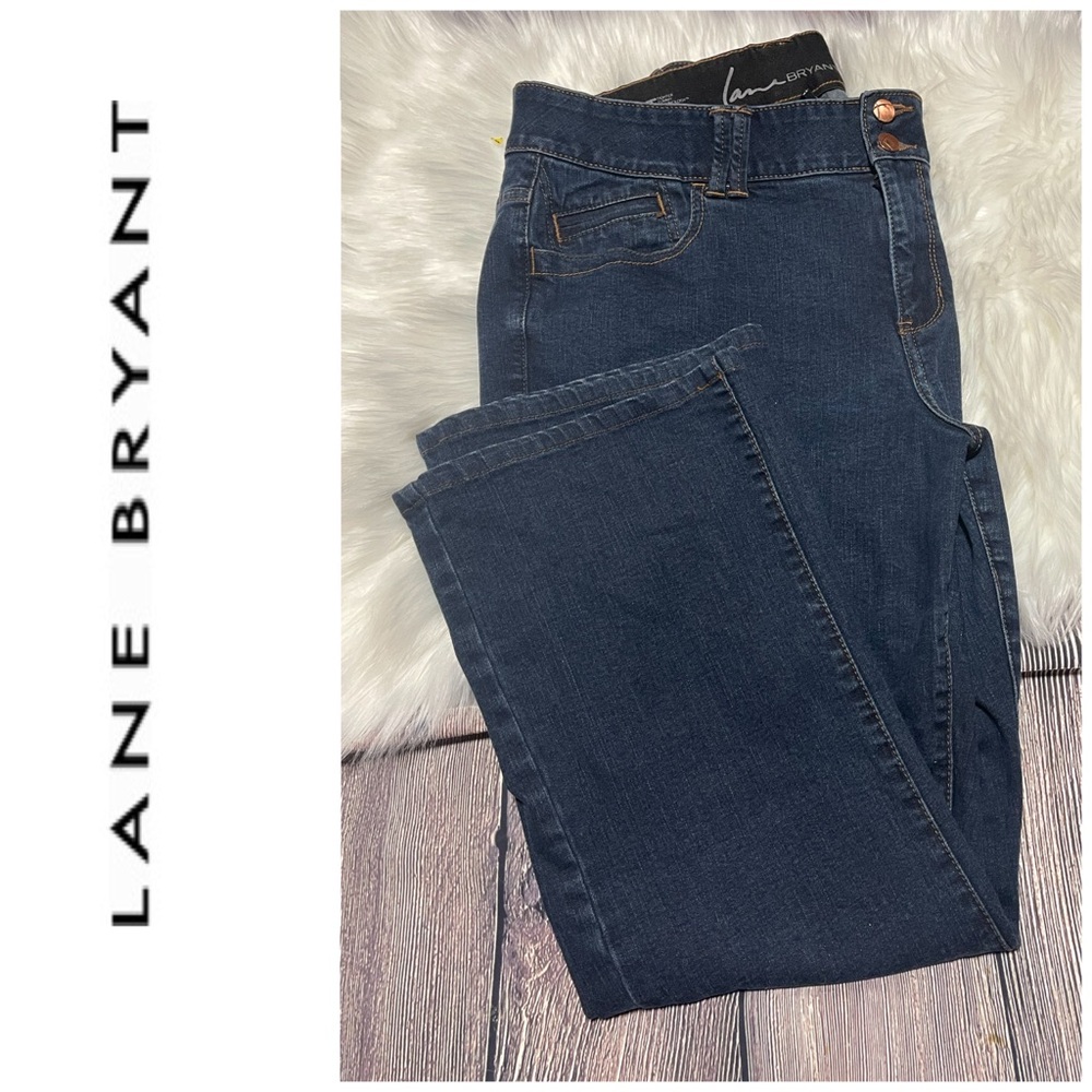 Lane Bryant Women's Plus Size Tummy Tuck Super Stretch high waist Jeans Size 16